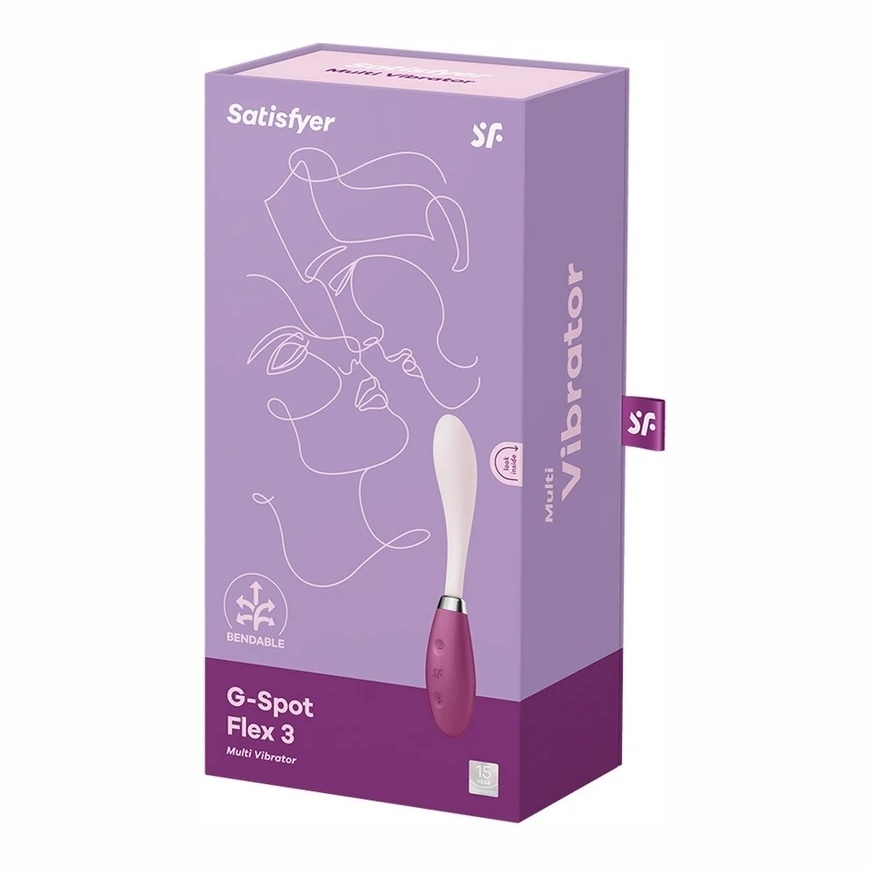 Satisfyer G-Spot Flex 3 G-Spot вибратор, розовый – 5