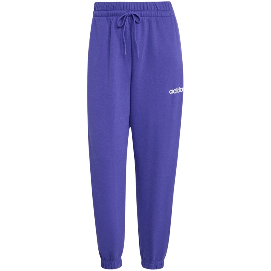 Moteriškos kelnės adidas Essentials Linear French Terry Cuffed violetinės KF8363 (L) – 2