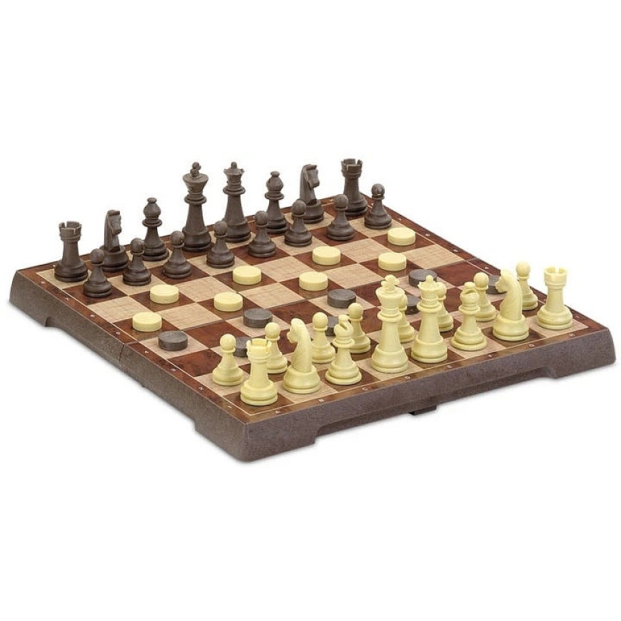 Cayro magnētiskās šahmata un šaha figūras, lielas (dēlis 32 x 32 cm) – 4