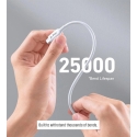 iPEAX TPU USB-A to Lightning Cable, 1 m, USB 2.0, White iPEAX TPU USB-A to Lightning Cable, 1 m, USB 2.0, White