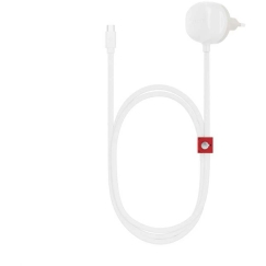 Twelve South PowerCord EU - 30W võrgulaadija 1,2m USB-C kaabliga (valge/düün)