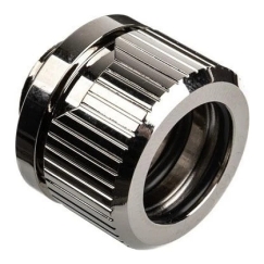 Ek Water Blocks EK Water Blocks EK-Torque HDC 14 Straight G1/4 Connection for 14mm OD Hard Tube ★ Silver