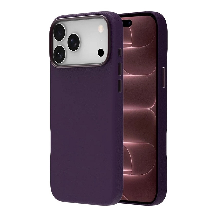 Just Must JM Ādas maciņš ar MAGSAFE iPhone 18 Pro Violetā.
