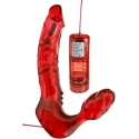TOYJOY Gelatin dildo with vibration for double penetration TOYJOY Gelatin dildo with vibration for double penetration