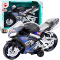 Motor Racing Motorcycle with Light and Sound Effects