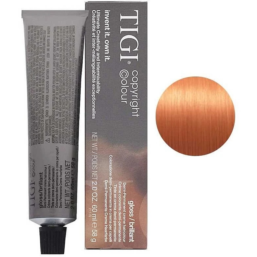 Tigi Bed Head Tigi Colour Gloss Poolkestvane Juuksevärv 7/44 Keskmine Vase Intensiivne Heledatele Juustele, 60 ml
