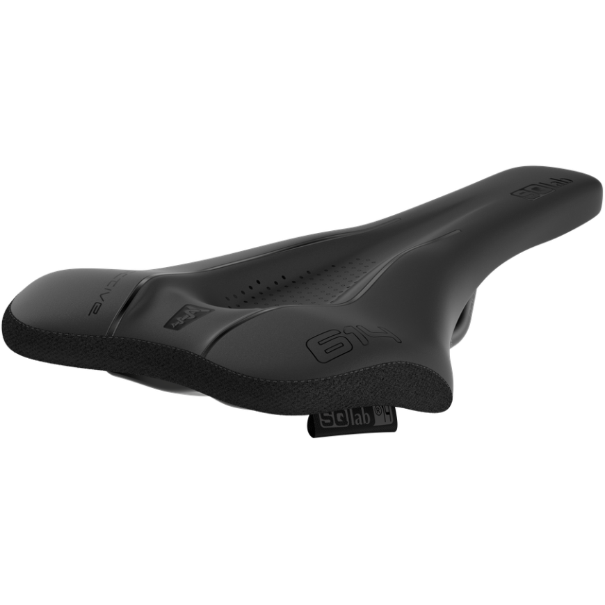 Sqlab SQB Satula 614 Ergowave active 2.1 S-Tube, 14cm, musta – 2