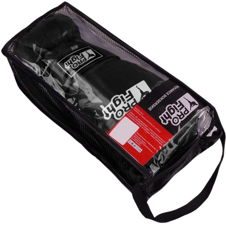 Profight PVC mustat nyrkkeilyhanskat (8) – 2