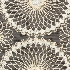 Eurofirany CHO/SISI/7/BEIGE 35X35/X4 KOMPLEKTS