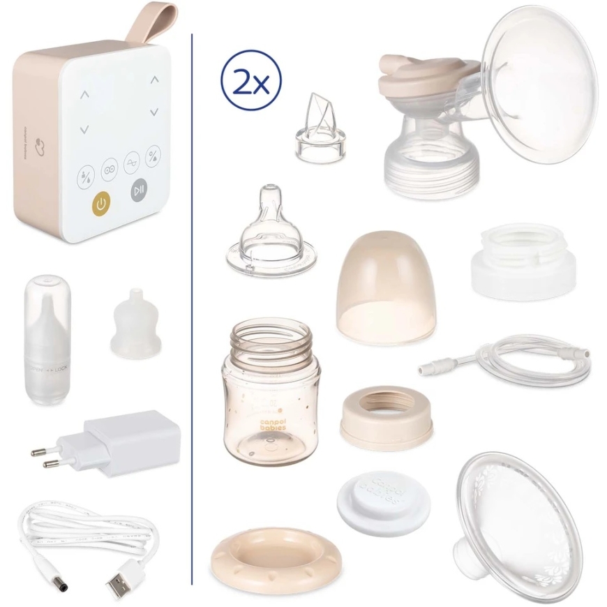 Canpolbabies CANPOL Double Electric Breast Pump ExpressCare – 2