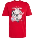 Meeste T-särk adidas FC Bayern Muenchen Seasonal Graphic punane KG2586 (XL)