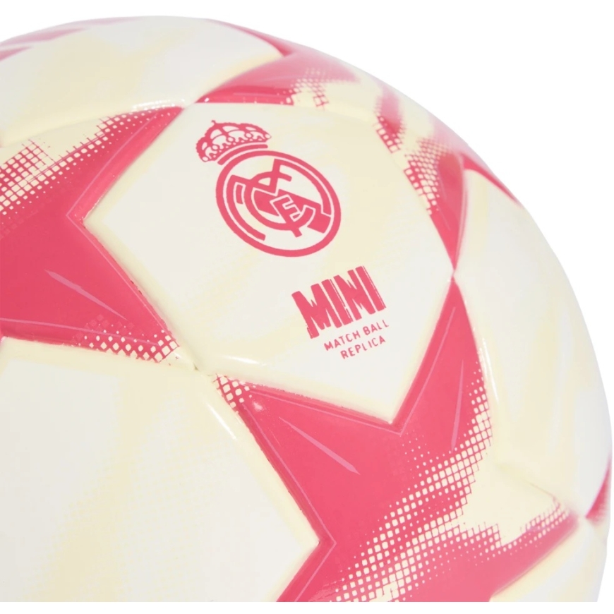 adidas UEFA Champions League 26/27 Real Madrid Mini-pallo valkoinen ja vaaleanpunainen KE5107 (1) – 3