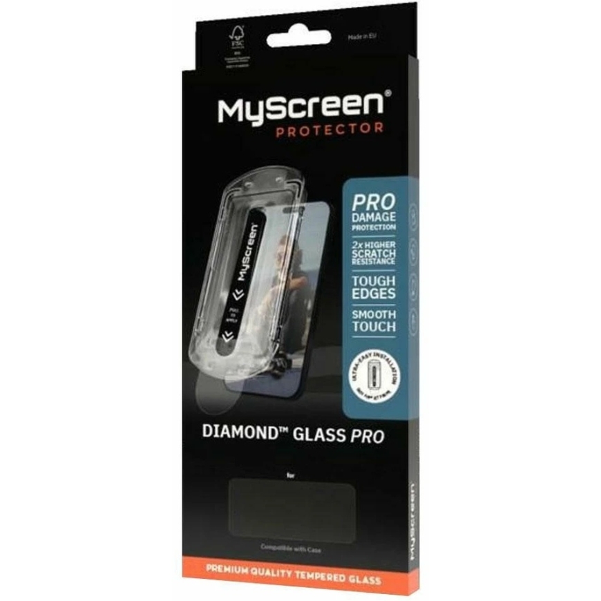 „MyScreen Diamond Glass Pro Fit Frame“ dėklas, skirtas „Samsung Galaxy S25 Ultra“ – 2