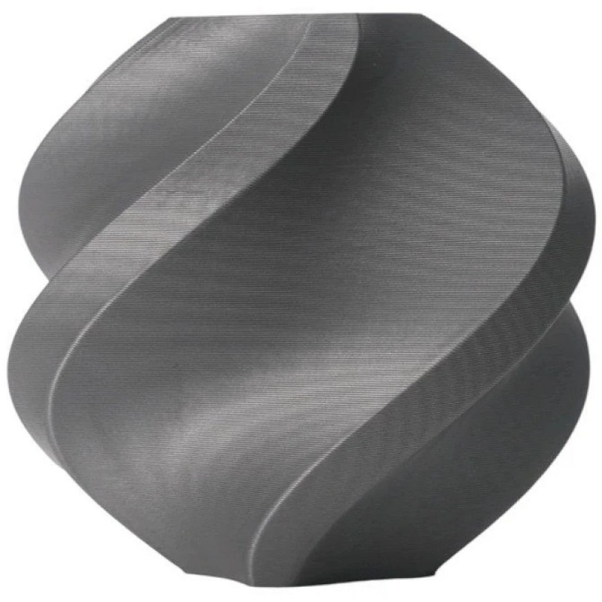 3D Plastikas – Filamentas ABS With spool/Su rite Sidabro spalvos | 1.75 mm, 1kg | Bambu Lab – 4