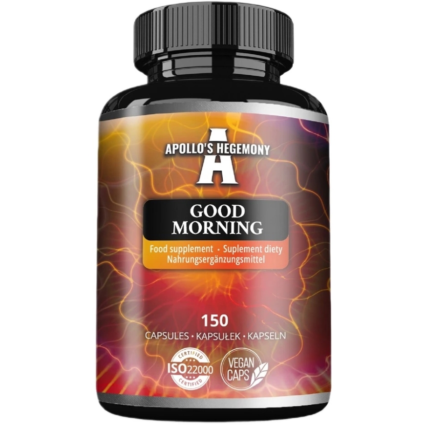 Apollos Hegemony Good Morning dietary supplement 150 capsules