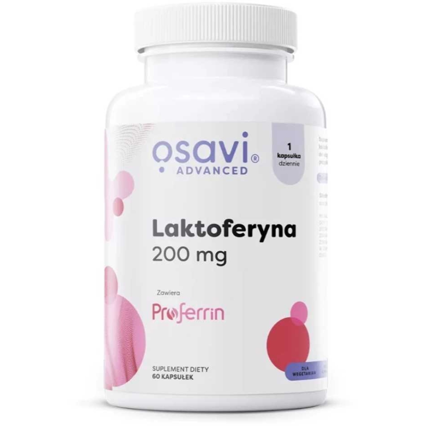 Osavi Laktoferino 200 mg toidulisand, 60 kapslit