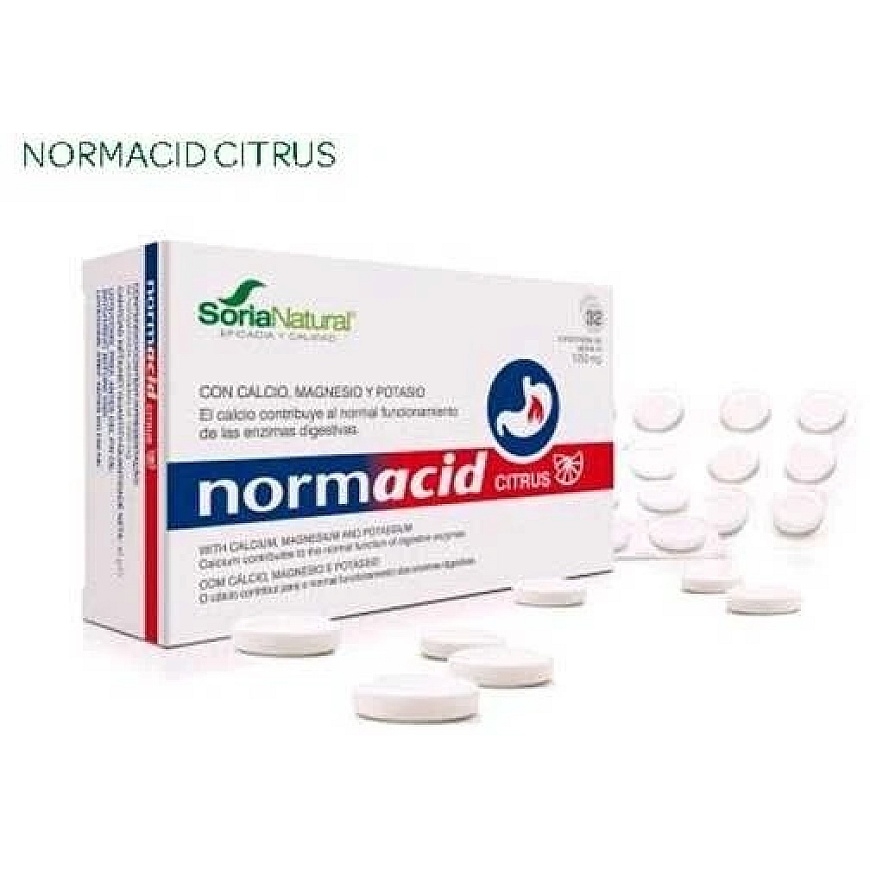 Soria Normacid Citrus 32 komp. X 1250 Mg