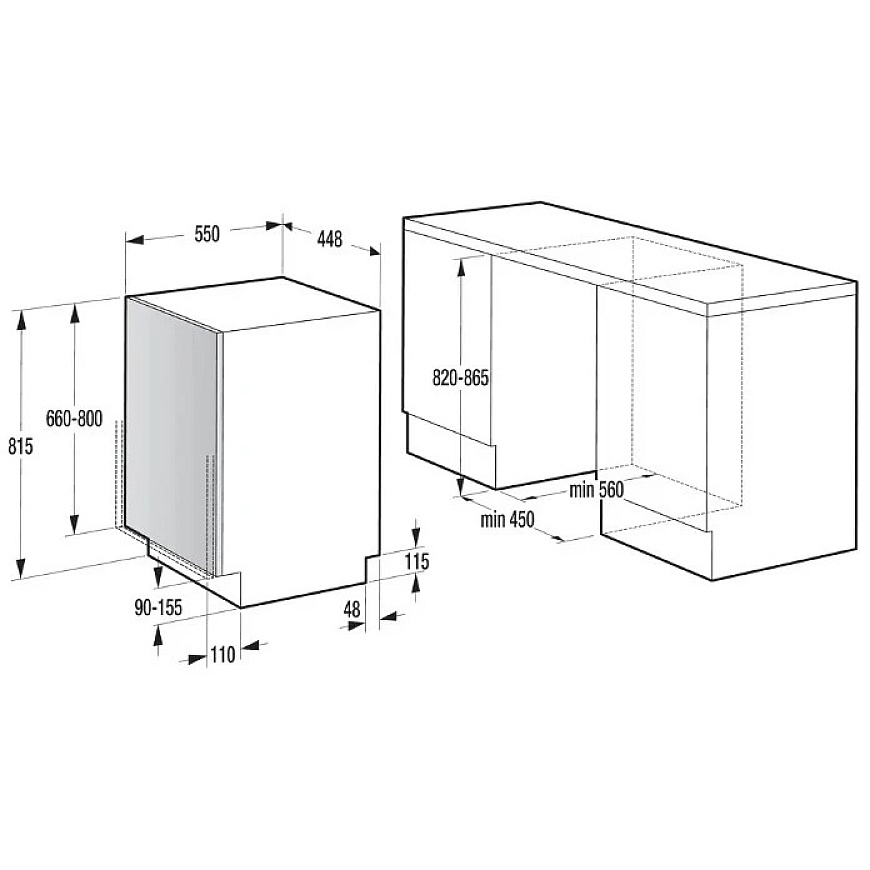 Посудомоечная машина Gorenje GV583C11 – 5