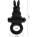 LYBAILE Pretty Love Exciting Vibrating Cock Ring Black LYBAILE Pretty Love Exciting Vibrating Cock Ring Black