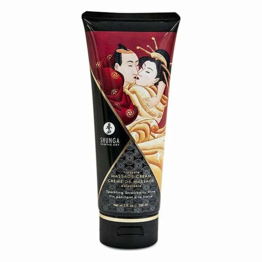CREAM Shunga - Massage Cream Strawberry 200 ml