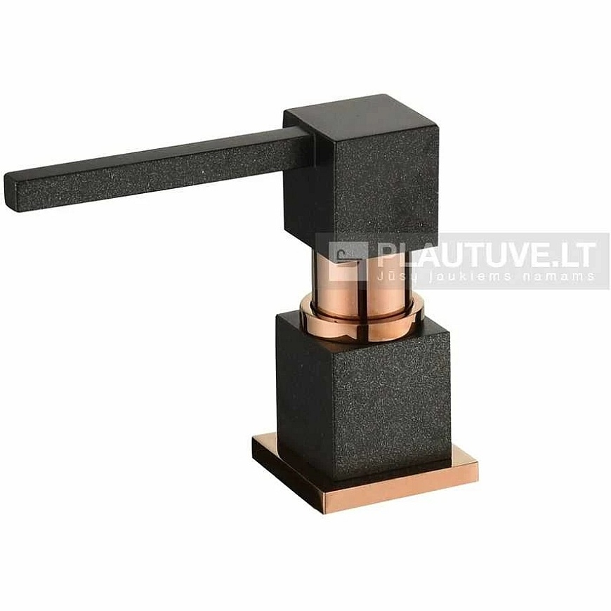 Compotexa Liquid Soap Dispenser for Sink HELIKA DTQ, Color: White Chrome | Alba Chrome 710CR – 2