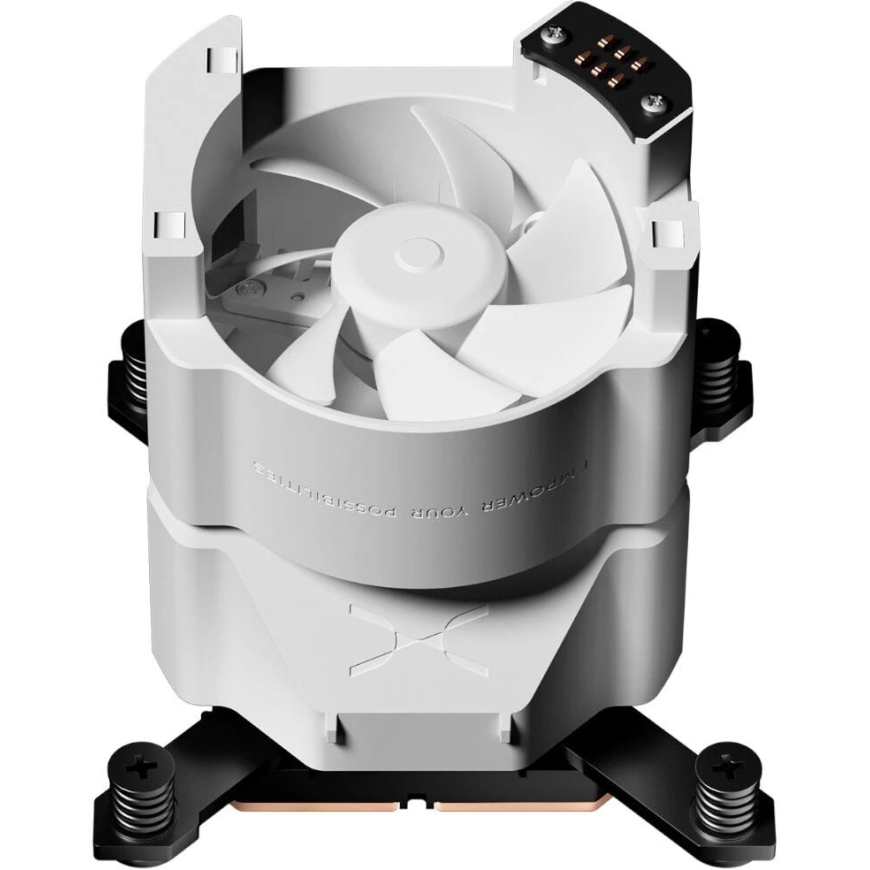 TRYX Panorama CPU water block, AMOLED display, Intel and AMD sockets, and white – 4