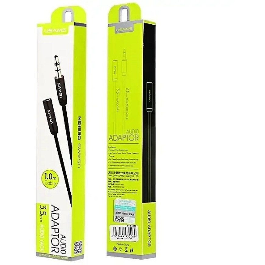 USAMS Al-Alloy SJ816 U110 RGB kiire laadimise 30W USB-C Lightning kaabel 1,2 m must – 3