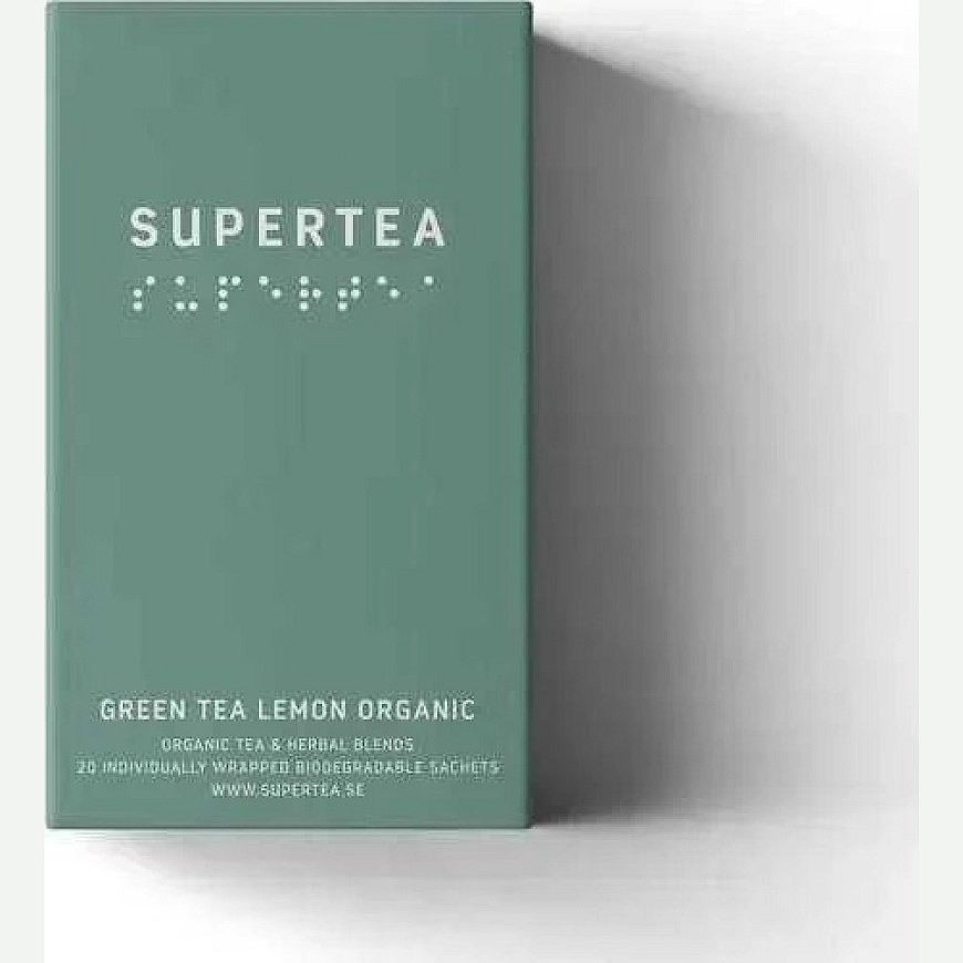 Teministeriet - Supertea Žalias Tea Lemon - BIO 20 Tea Bags – 4