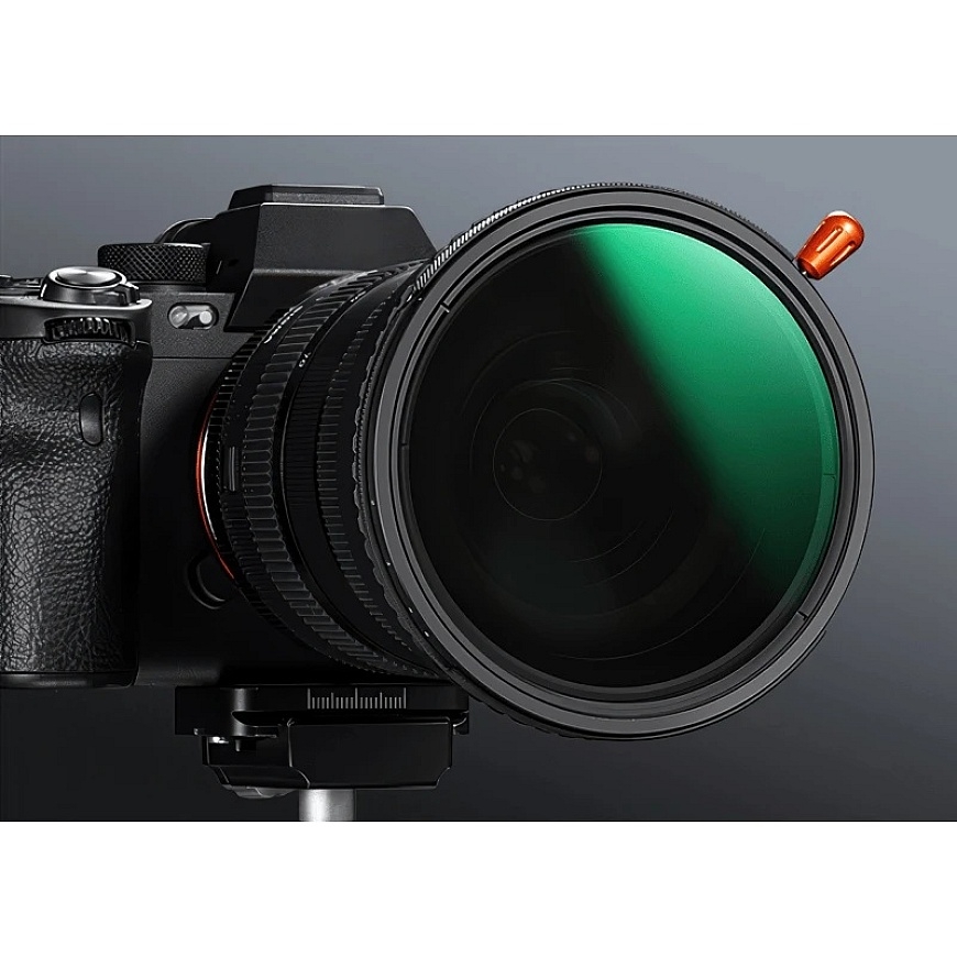 Фильтр для камеры - K&F Concept Nano-X MRC CPL Fader ND2-32 Черный Mist 1/4 37mm – 3