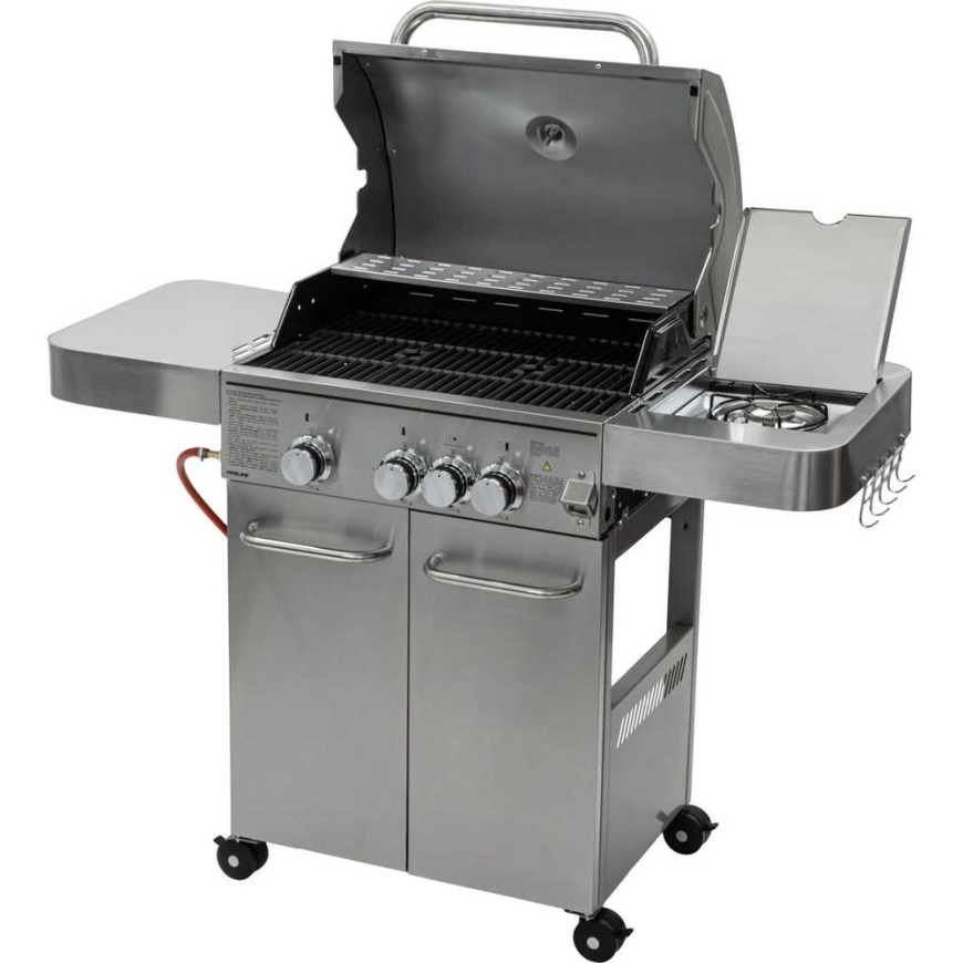 Roostevabast terasest gaasigrill 3+1 / 13,65 kW proline