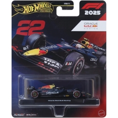 Mattel HOT WHEELS PREMIUM F1 Punane Bull Yuki Tsunoda võidusõidumasin 22 (JKD95)