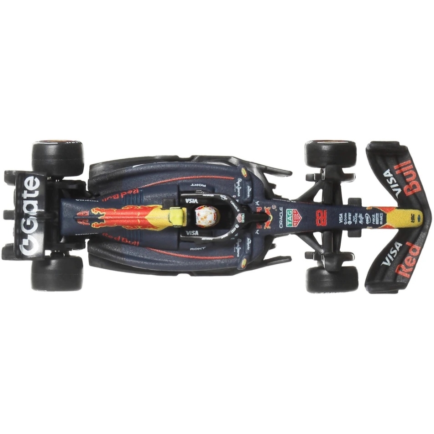 Mattel HOT WHEELS PREMIUM F1 Punainen härkä Yuki Tsunoda kilpa-auto 22 (JKD95) – 2