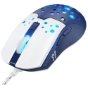 Klaviatūra Laidinė pelė Hoco GM51 Gaming balta/mėlyna Klaviatūra Laidinė pelė Hoco GM51 Gaming balta/mėlyna