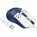 Wired Keyboard and Mouse Hoco GM51 Gaming White/Blue