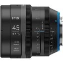 Objekts - Irix Cine 45mm T1.5 (45mm, T1.5, 9 asmeņi, apgaismotās atzīmes) Objekts - Irix Cine 45mm T1.5 (45mm, T1.5, 9 asmeņi, apgaismotās atzīmes)