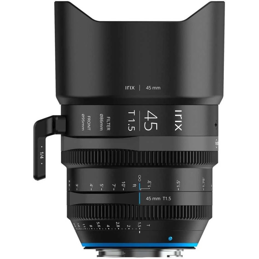 Objektyvas - Irix Cine 45mm T1.5 (45mm, T1.5, 9 ašmenys, apšviestos žymės) – 2