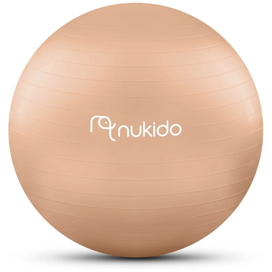 Nukido Sand Color 65 cm Belly Ball for Aerobics NS-951 – 5