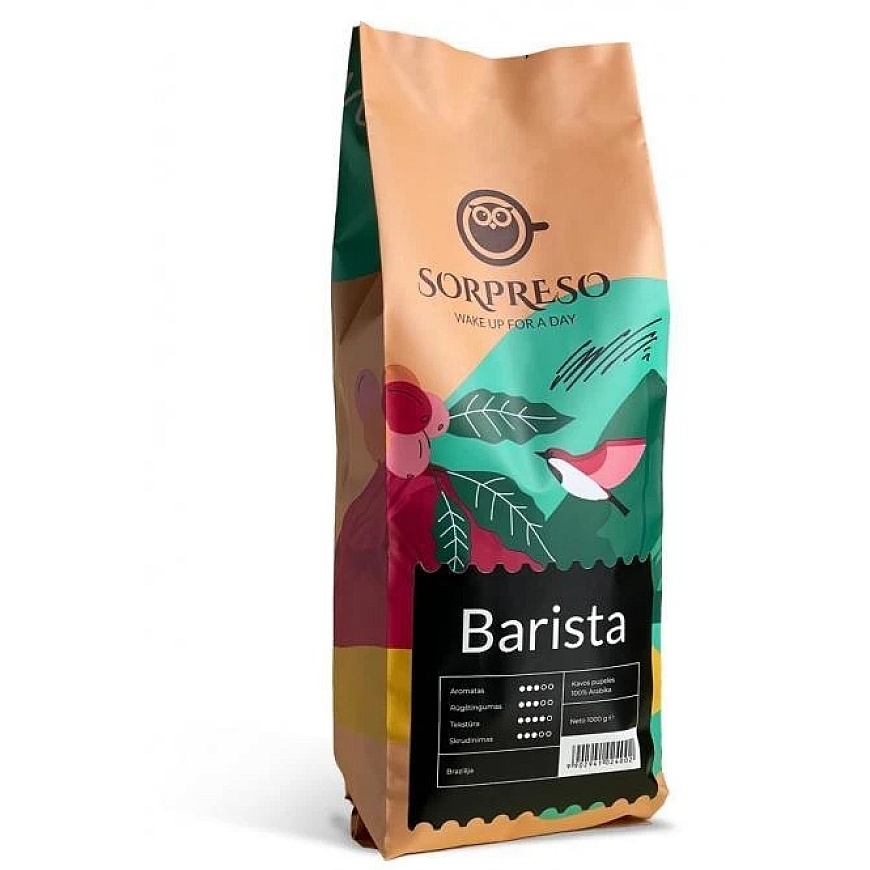 SORPRESO BARISTA Kafijas pupiņas (1kg) – 3