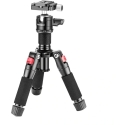 Camera Tripod - NEEWER Mini Table Tripod 17–50 cm 5kg 360° Ball Head Arca-Swiss Red
