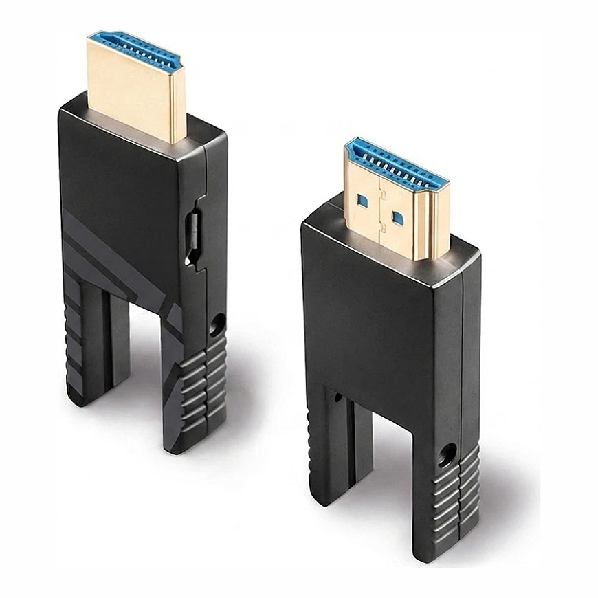 HDMI Kabelis - Lindy 38544 30 M Optinis Hibridinis „Micro-HDMI“ 8K60 Kabelis Juodas