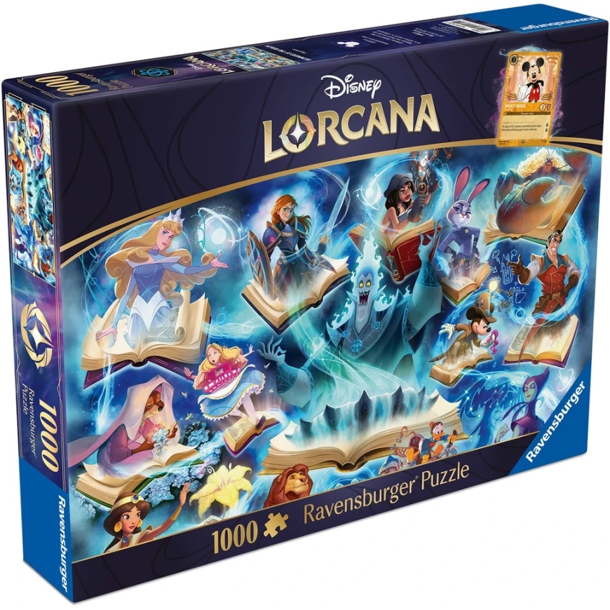 Ravensburger Puzle - Karaliskās gaismas: Safīrs 1000 gab. (12001625) – 3