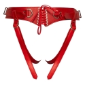 Bad Kitty harness in red S-L Bad Kitty harness in red S-L