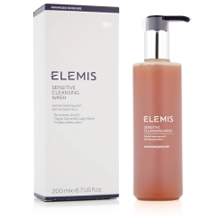 Elemis Sensitive Cleansing Wash kasvojen puhdistusgeeli herkälle iholle, 200 ml