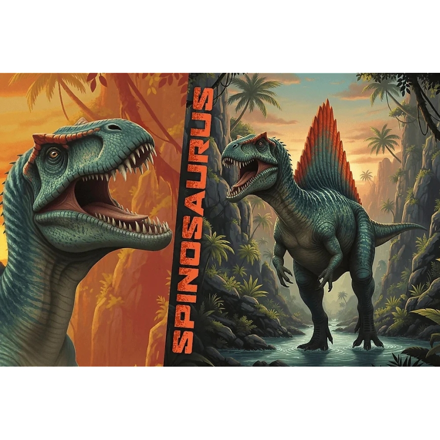 Trefl Palapeli 100 kpl - Spinosaurus – 2
