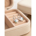 Brilio Silver Silver Girls' Earrings Unicorn EA1268W