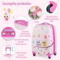 Marko Travel Suitcase with Wheels - Owls Marko Travel Suitcase with Wheels - Owls
