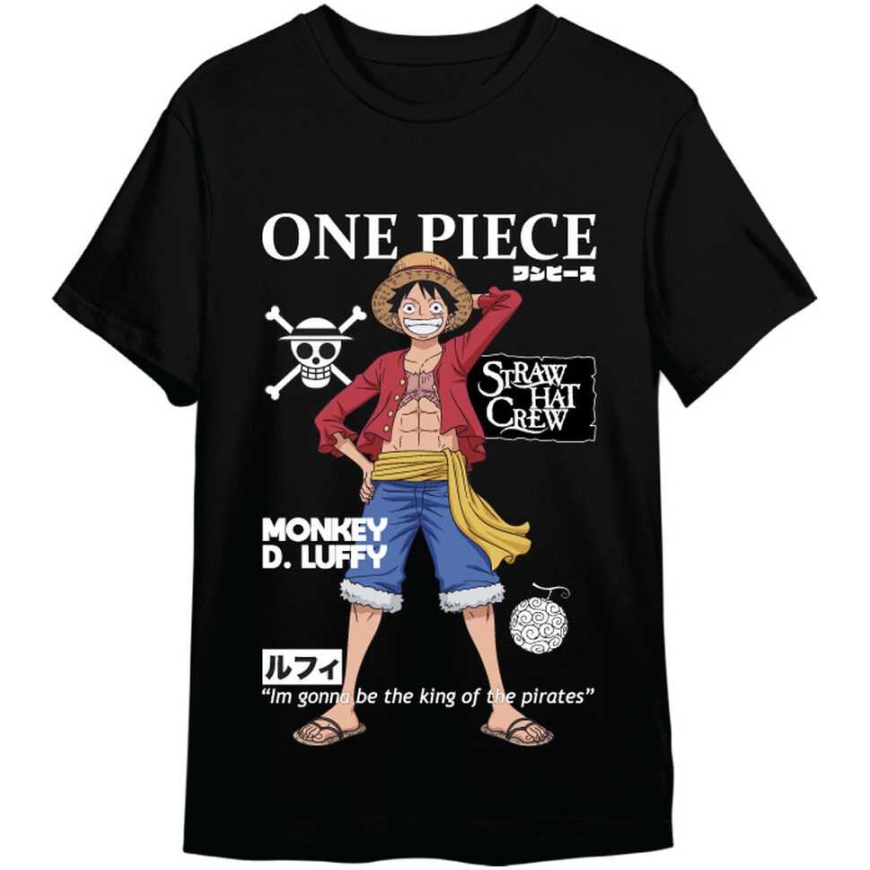 Toei Animation One Piece Monkey D. Luffy täiskasvanute t-särk