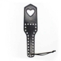 Toyz4Lovers Plekšnojimas plakimas bausmė swatter oda su širdimi Toyz4Lovers Plekšnojimas plakimas bausmė swatter oda su širdimi