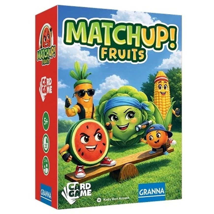 Pužle Granna Spēle MATCHUP Augļi 00497 04977