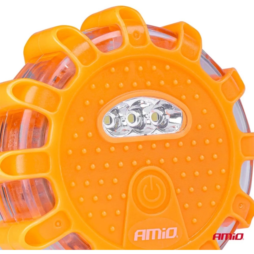 Laetav LED hädatuled koos taskulambi funktsiooniga, 12 SMD + 3 SMD, 650 mAh AMIO-04829 – 3